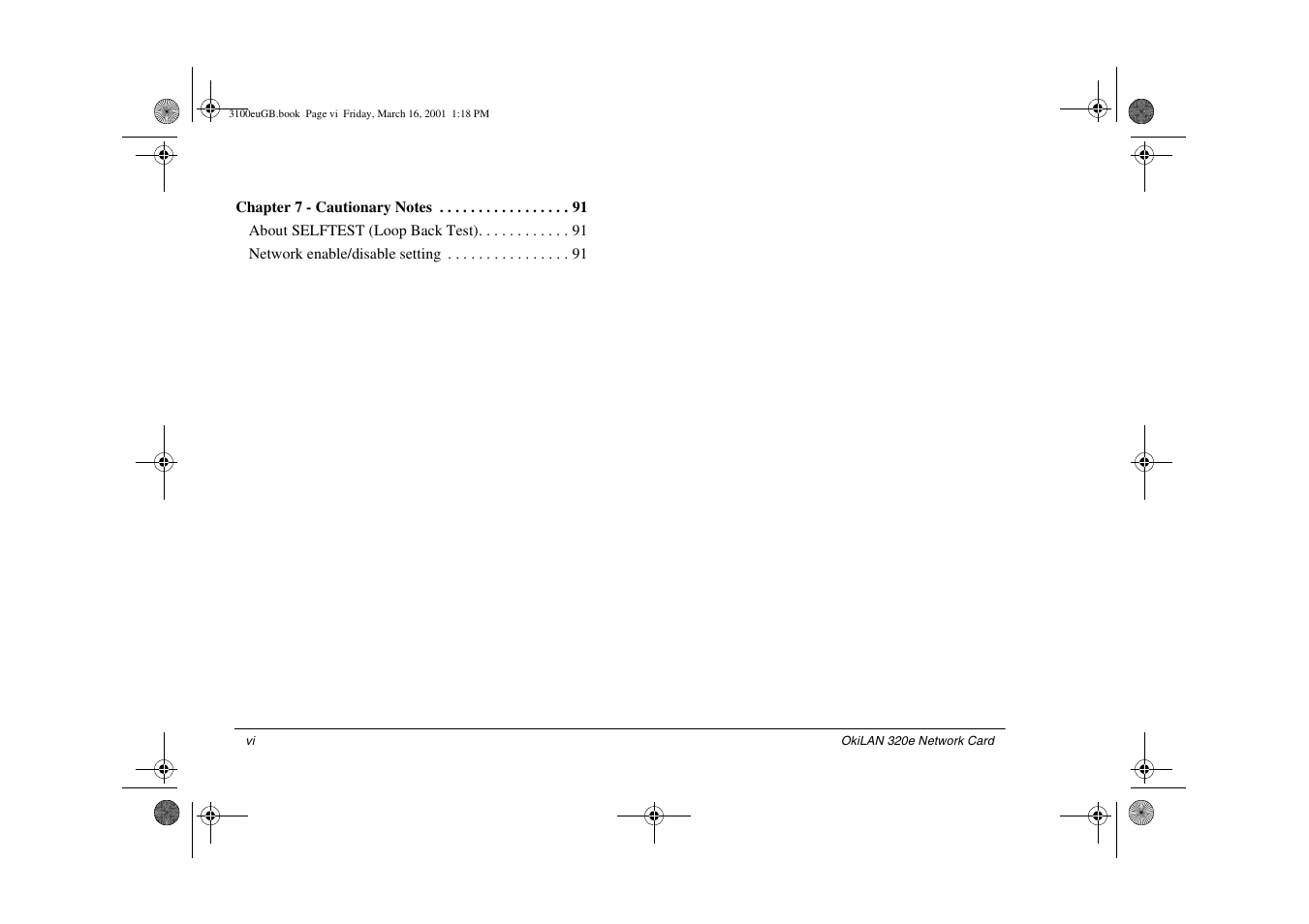 Oki lan 3100e User Manual | Page 6 / 104