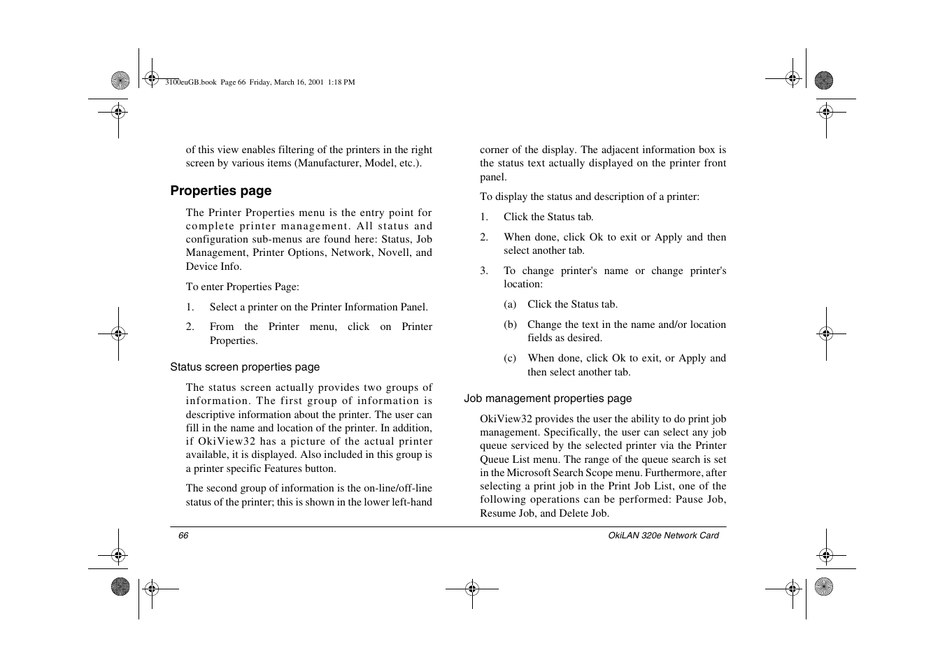 Oki lan 3100e User Manual | Page 72 / 104