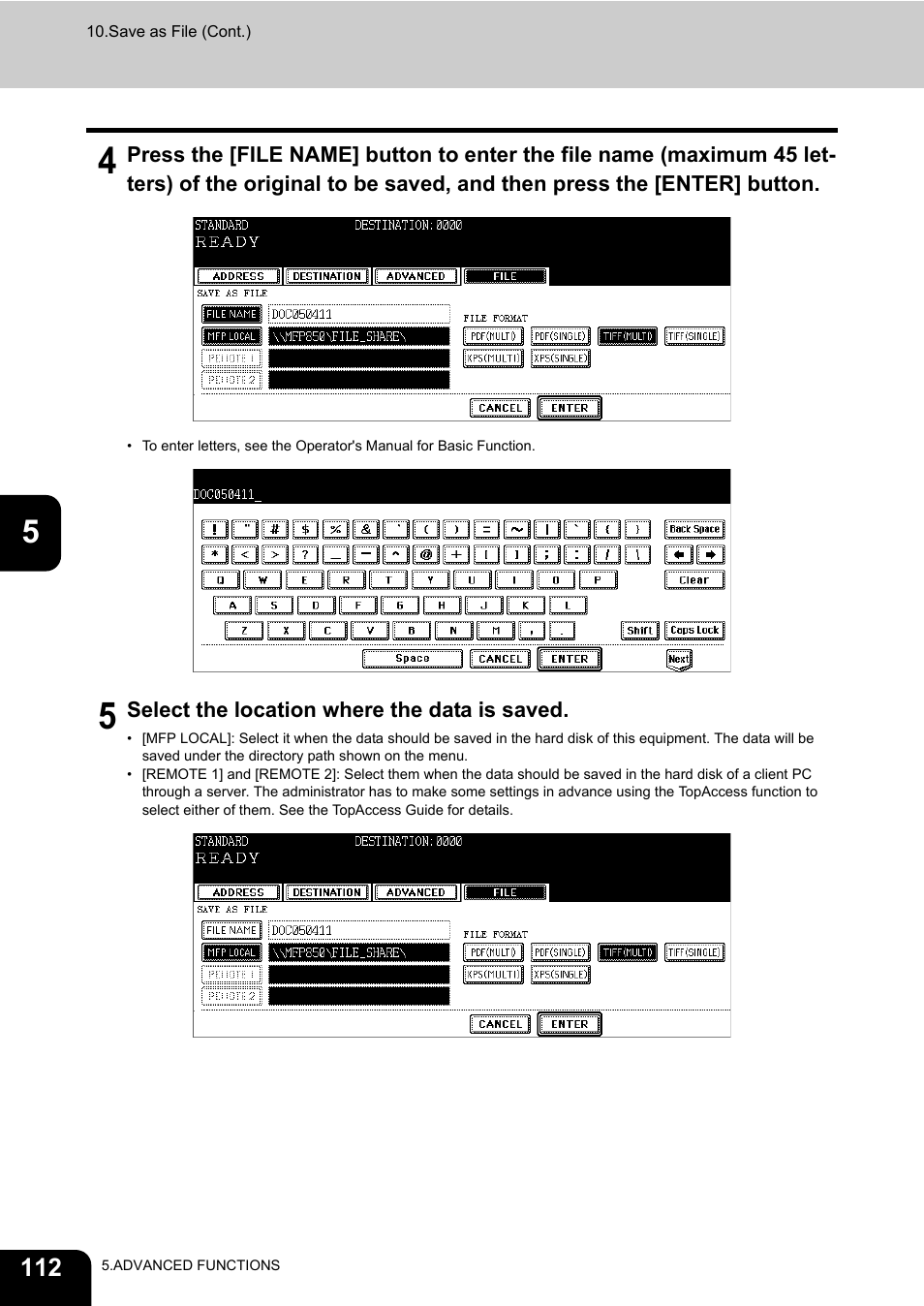 Oki CX 1145 MFP User Manual | Page 113 / 177