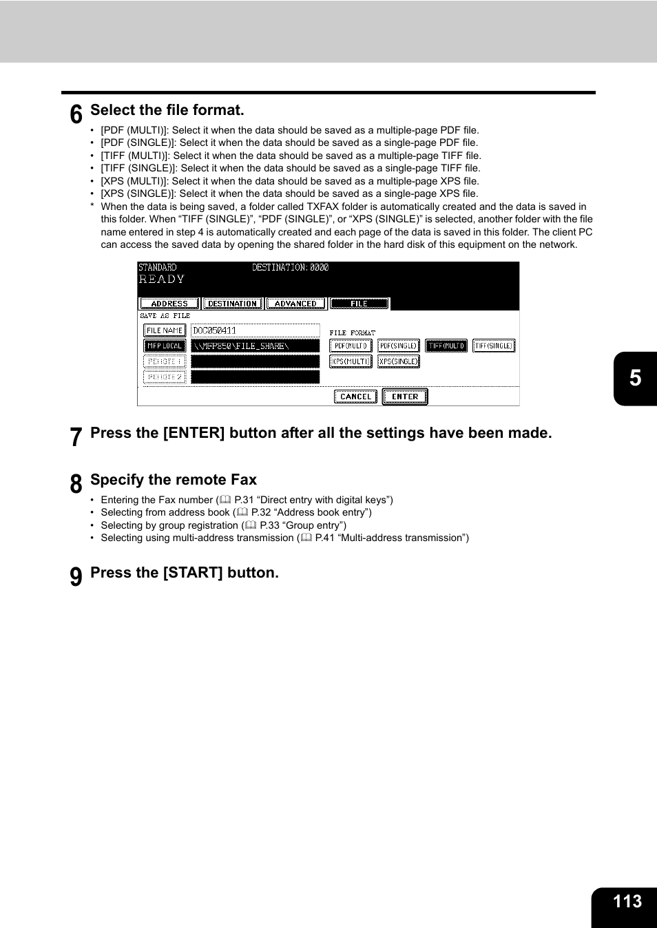 Oki CX 1145 MFP User Manual | Page 114 / 177