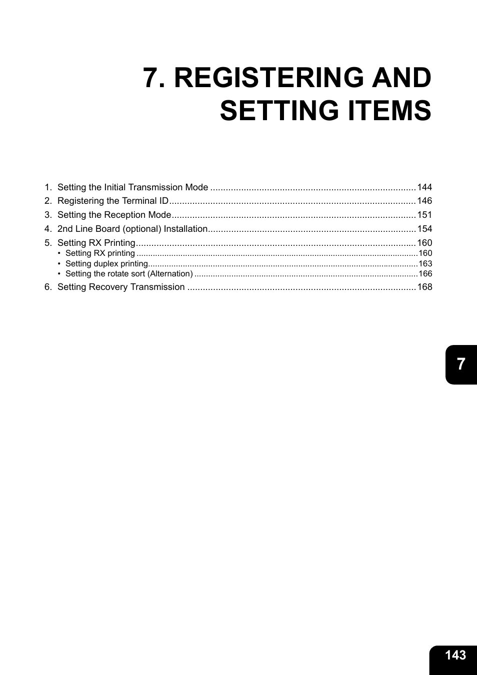 Registering and setting items | Oki CX 1145 MFP User Manual | Page 144 / 177