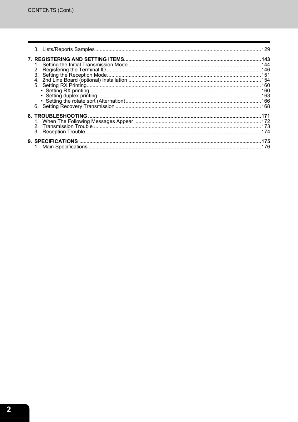 Oki CX 1145 MFP User Manual | Page 3 / 177