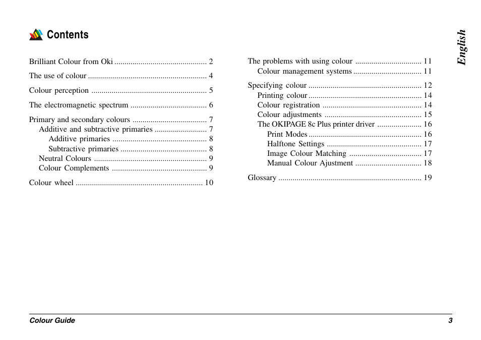 Oki 8c Plus User Manual | Page 3 / 24