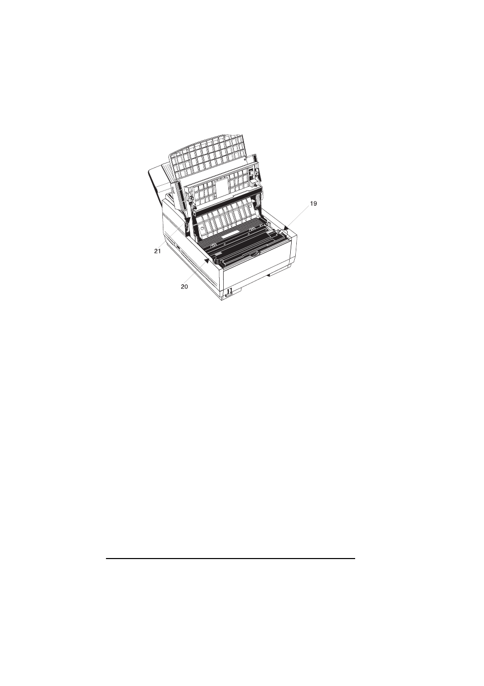 Control panel keys & indicators | Oki 5400 User Manual | Page 20 / 104