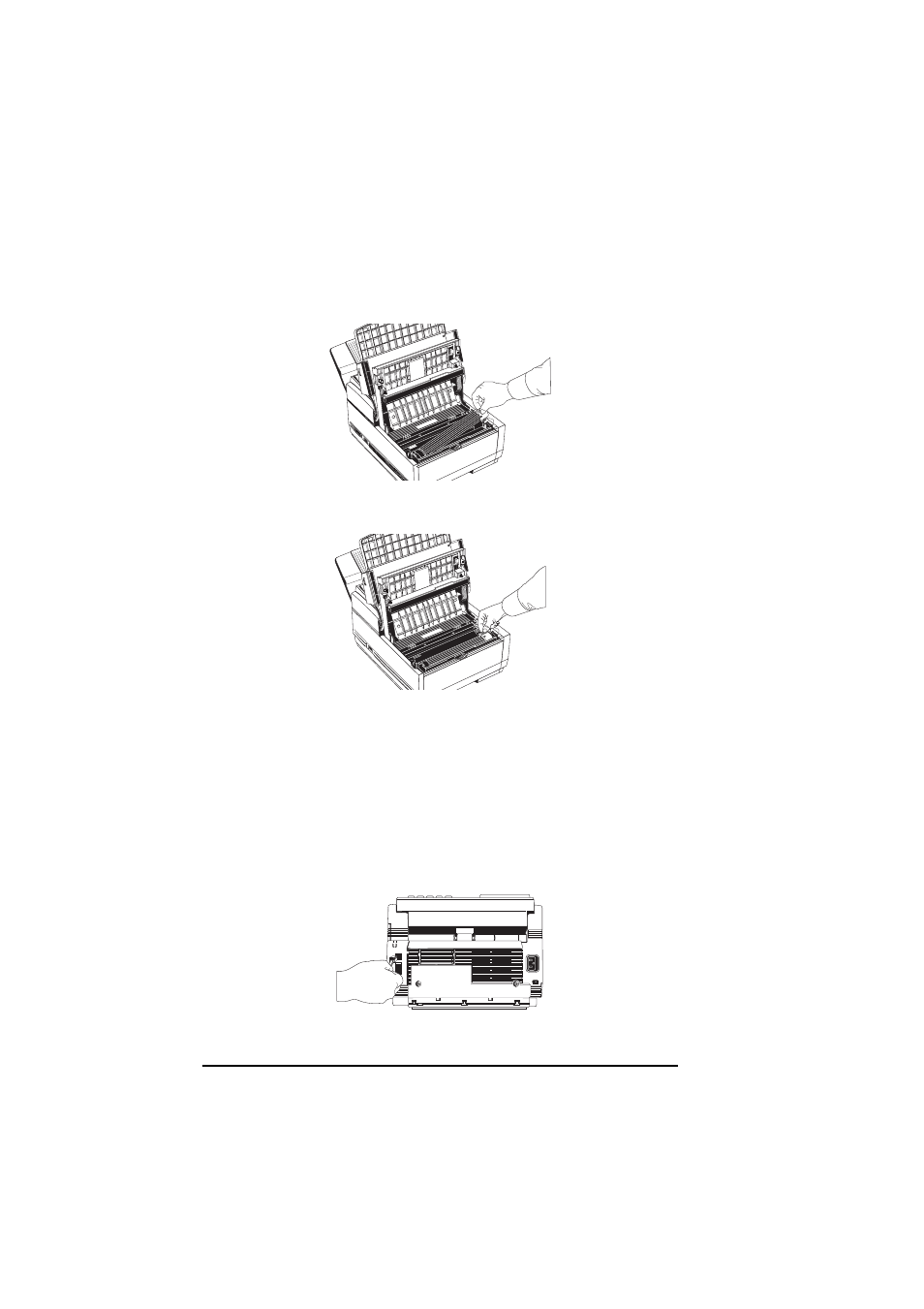 Connecting telephone line | Oki 5400 User Manual | Page 30 / 104