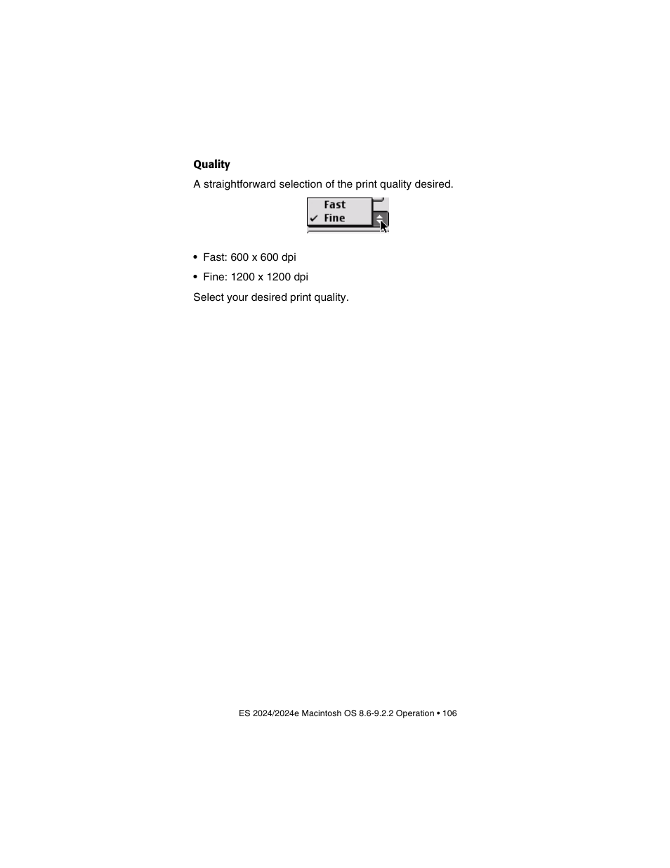 Quality | Oki 2024/2024e User Manual | Page 106 / 260