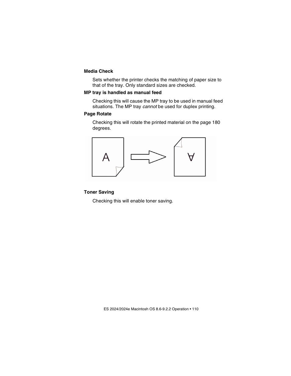 Oki 2024/2024e User Manual | Page 110 / 260