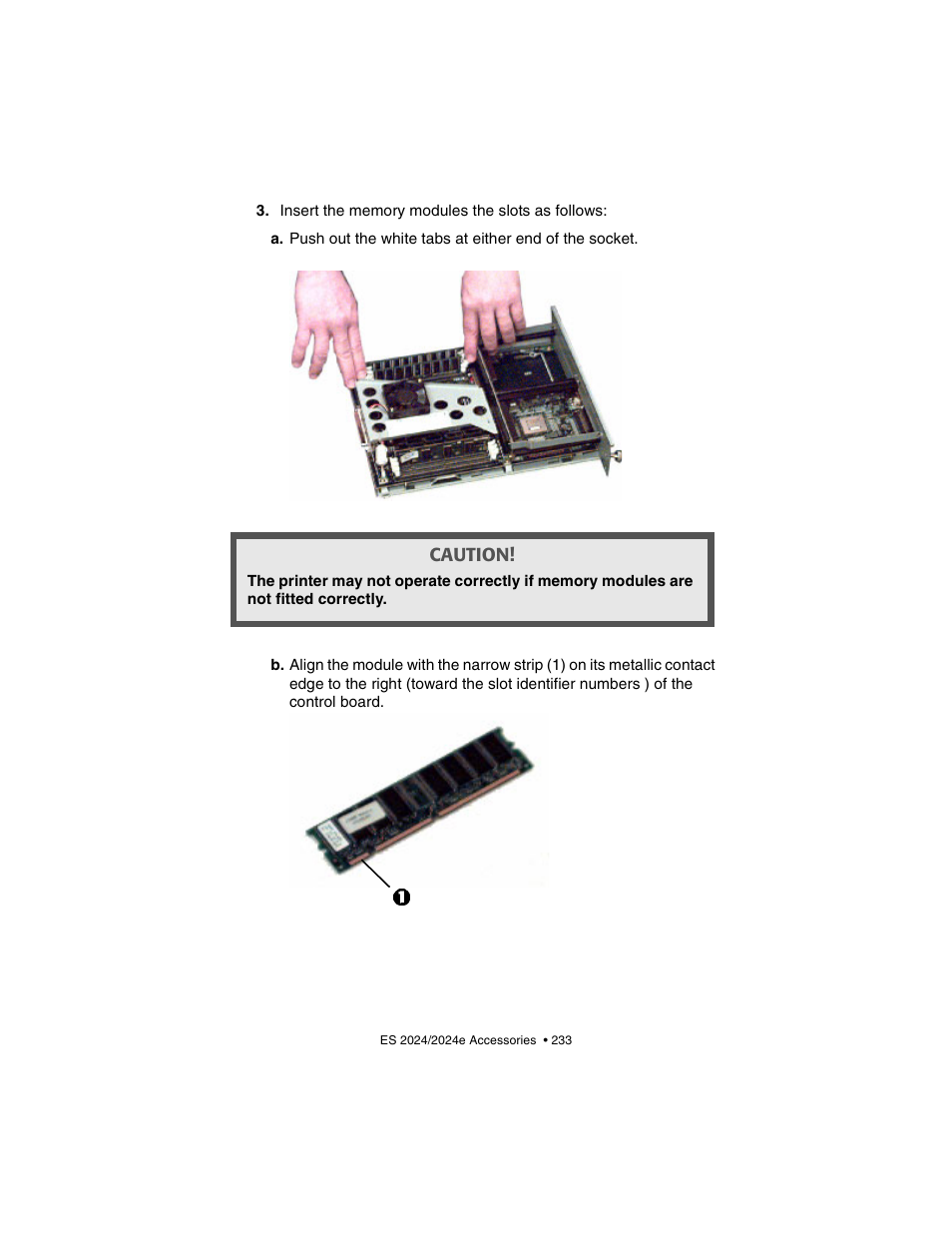 Caution | Oki 2024/2024e User Manual | Page 233 / 260