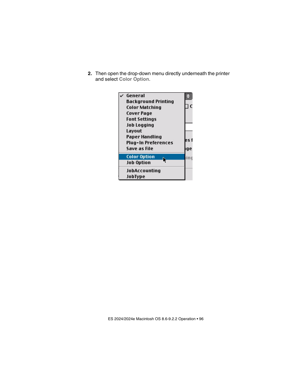 Oki 2024/2024e User Manual | Page 96 / 260