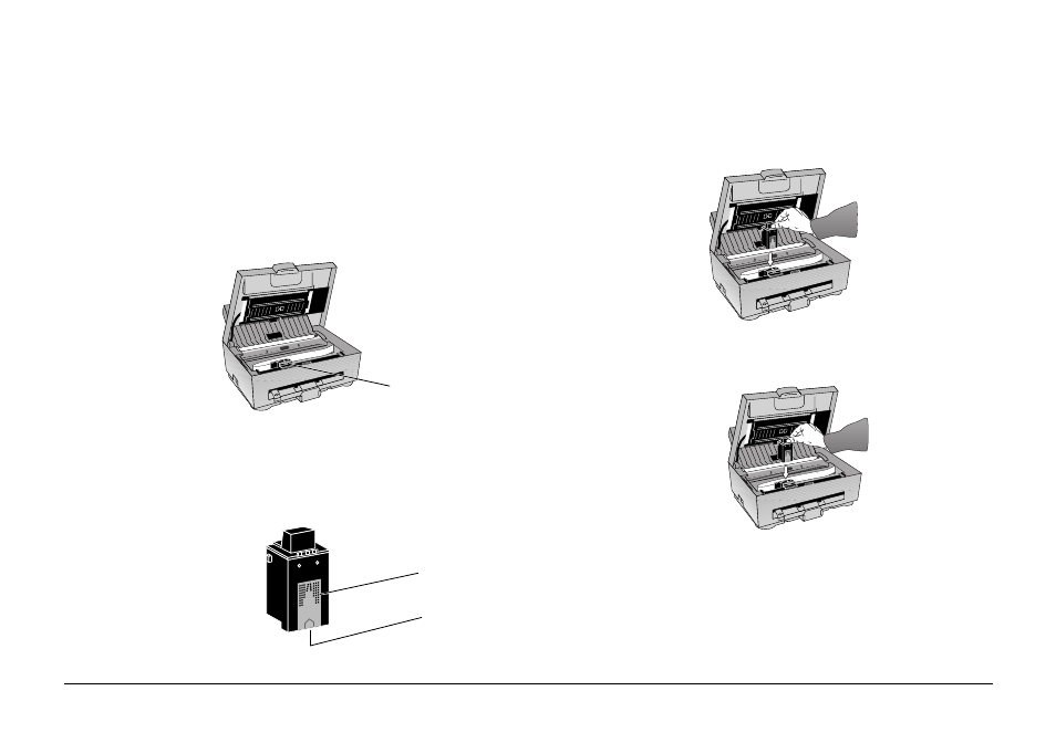 Installing the ink cartridge | Oki FAX 740 User Manual | Page 14 / 80