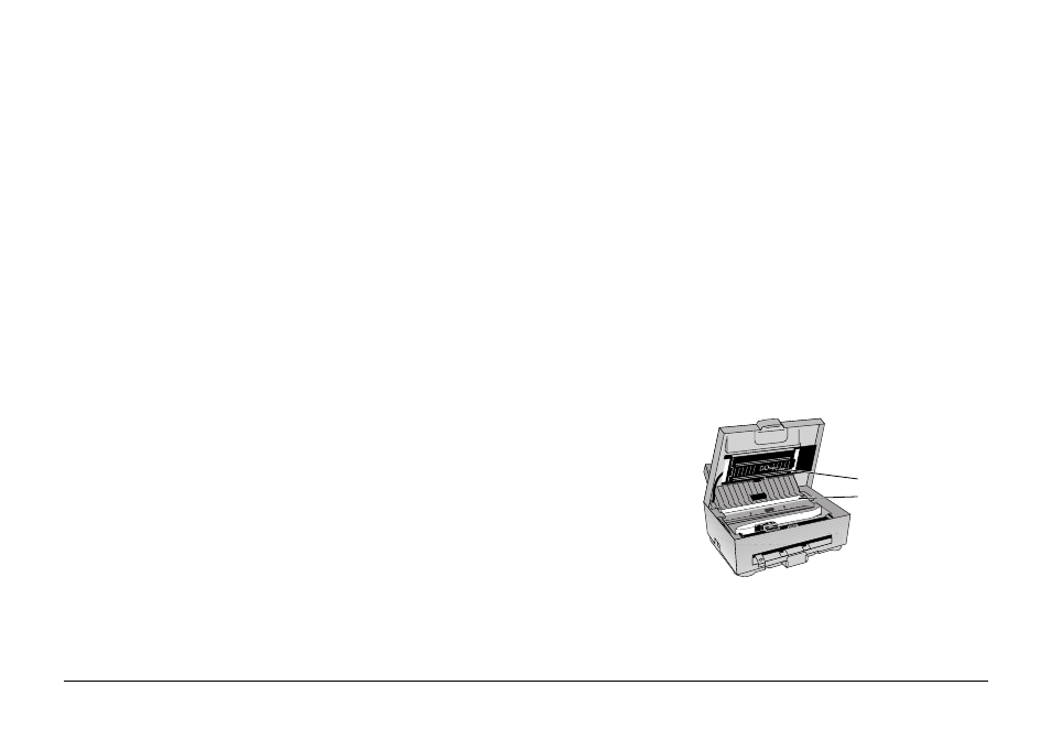 Cleaning the ink carrier contacts, Cleaning the document feeder | Oki FAX 740 User Manual | Page 60 / 80