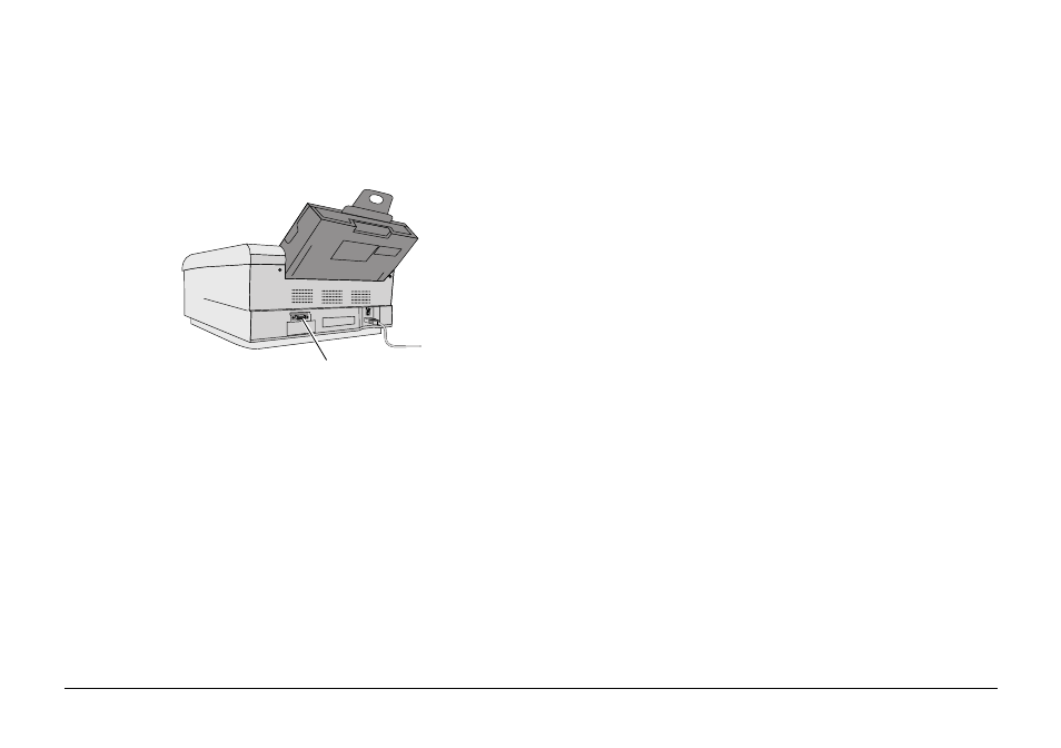 Using the pc interface, Connecting the pc | Oki FAX 740 User Manual | Page 62 / 80