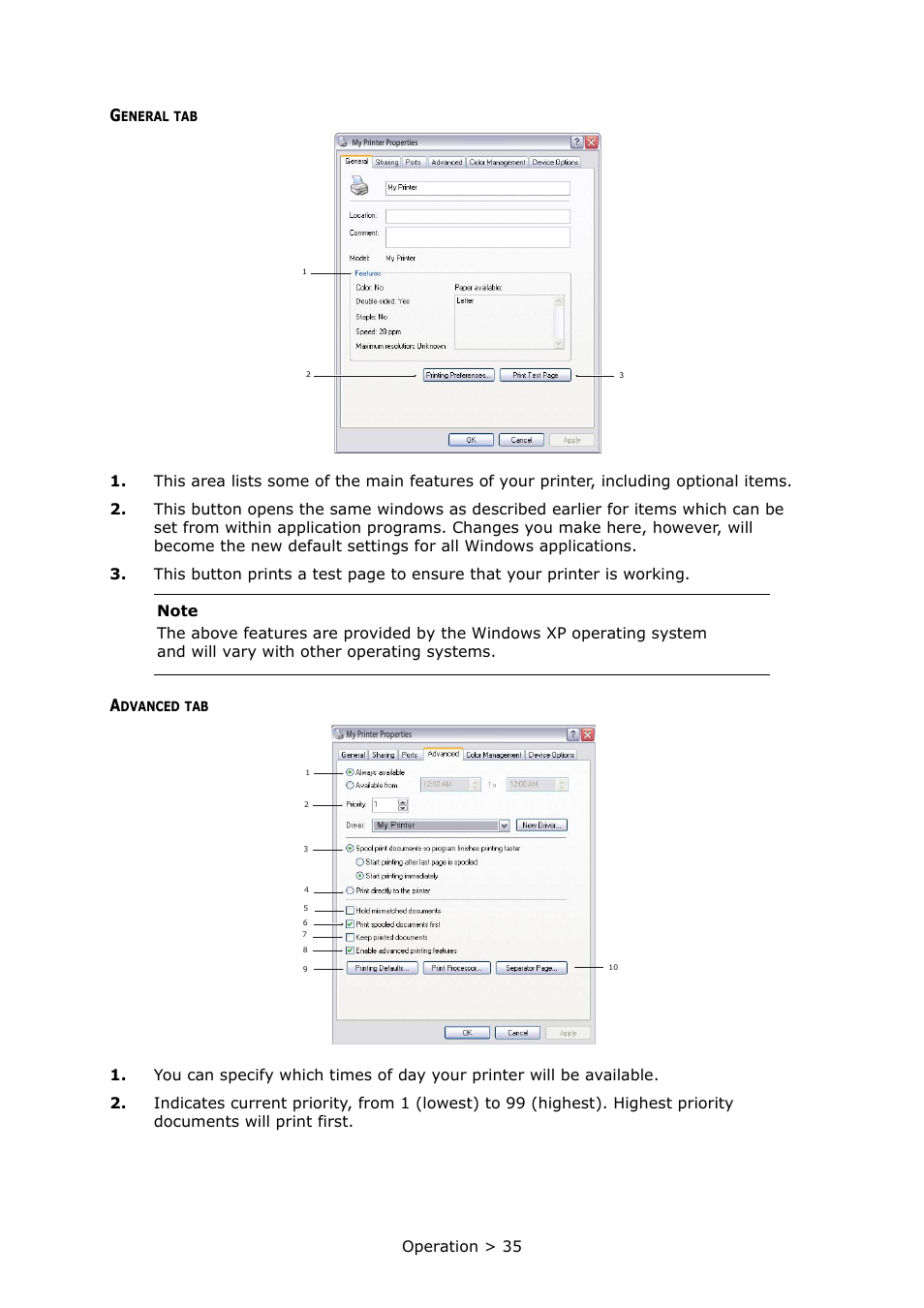 Oki PRINTER MPS420B User Manual | Page 35 / 74