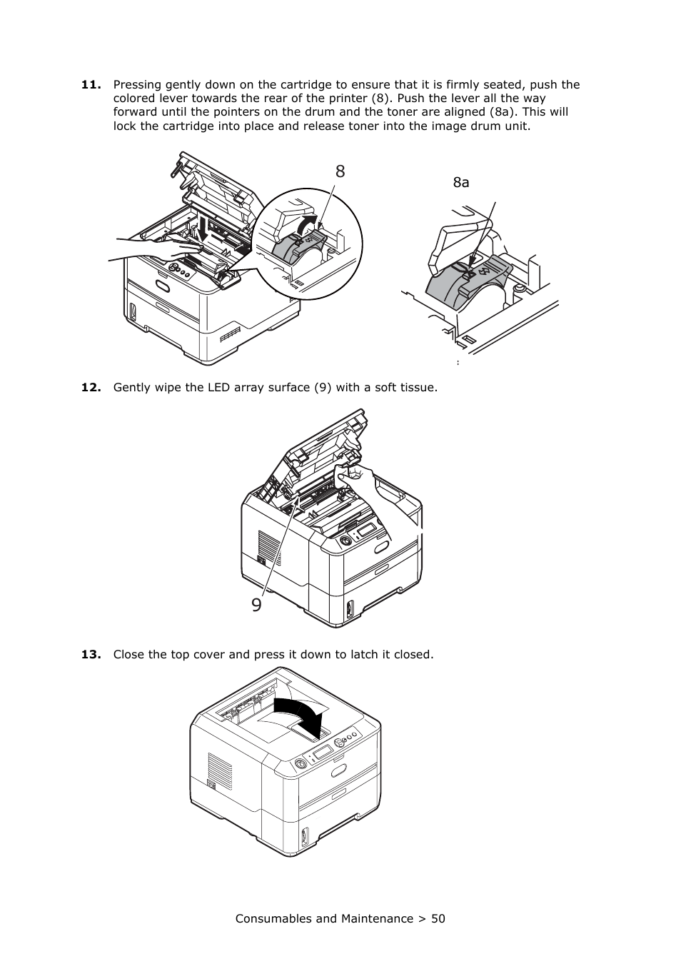 Oki PRINTER MPS420B User Manual | Page 50 / 74