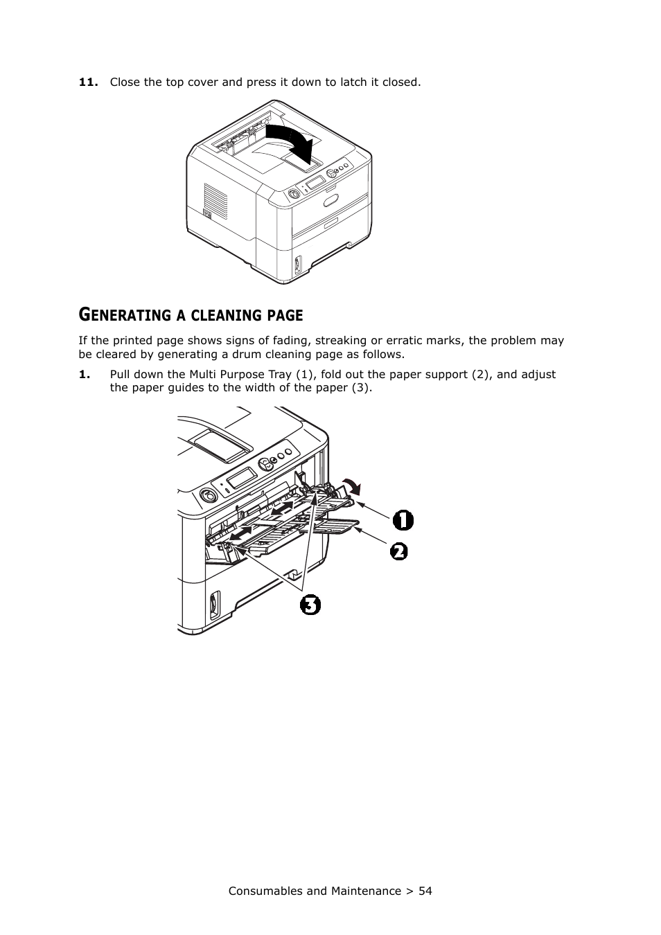 Oki PRINTER MPS420B User Manual | Page 54 / 74