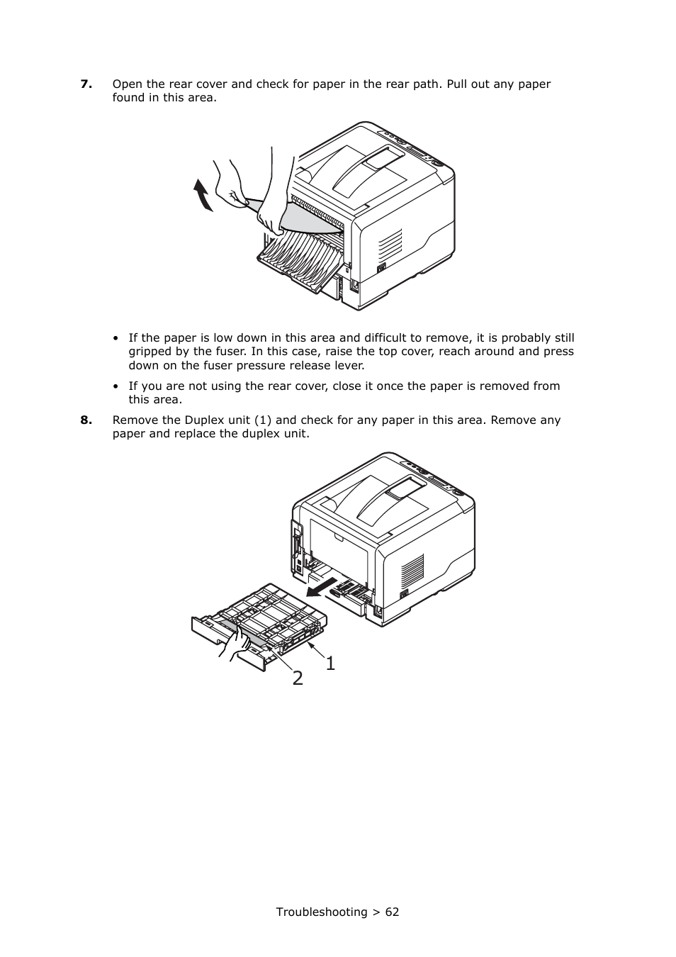 Oki PRINTER MPS420B User Manual | Page 62 / 74
