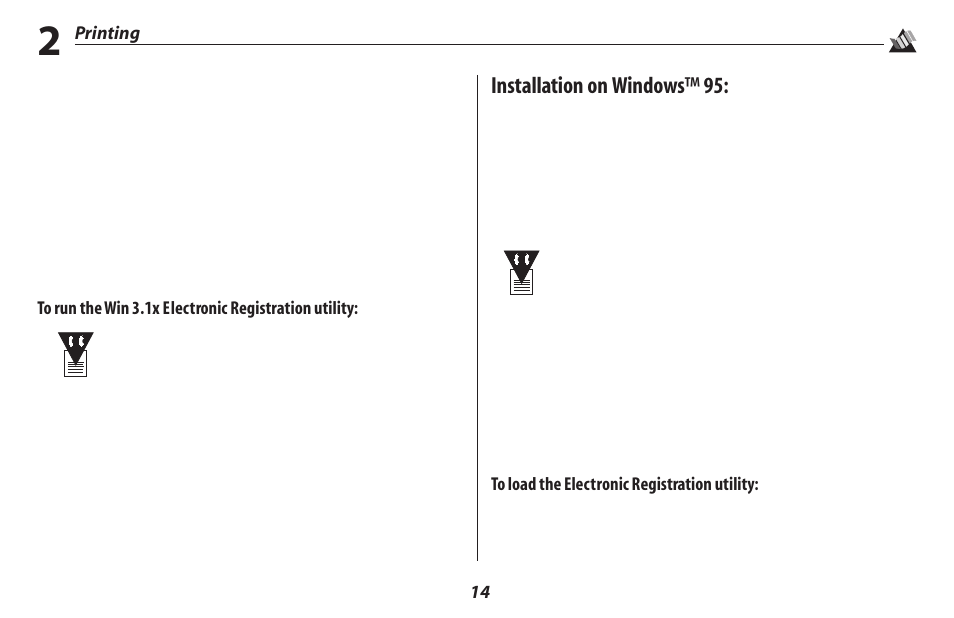 Installation on windows™ 95 | Oki 2500 User Manual | Page 20 / 80