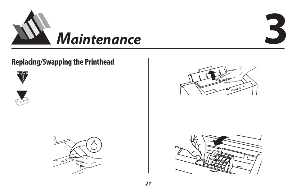 Aintenance | Oki 2500 User Manual | Page 27 / 80