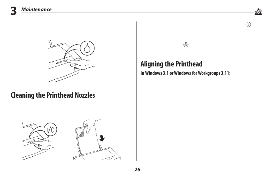 Cleaning the printhead nozzles, Aligning the printhead | Oki 2500 User Manual | Page 32 / 80