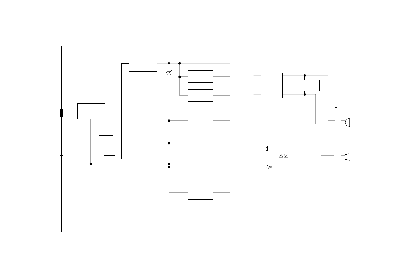 Figure a3.8.4 block diagram of tel-w2d (option) | Oki B4100 User Manual | Page 486 / 637