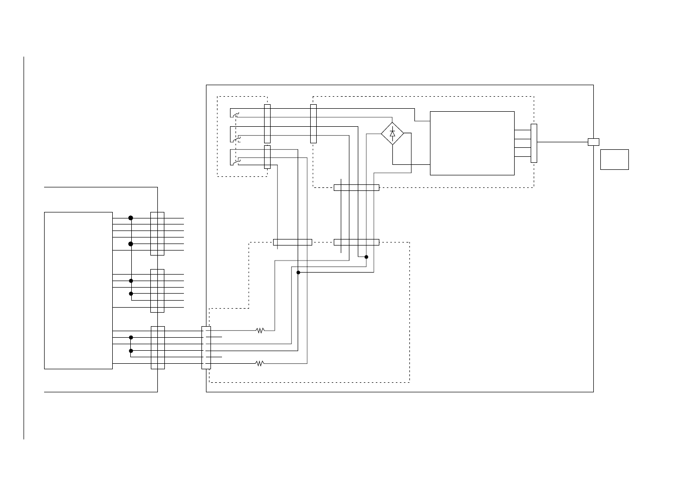 Line tel-2 tel-1, L1 l2 l2 l1, Speech circuit | Ntif | Oki B4100 User Manual | Page 499 / 637