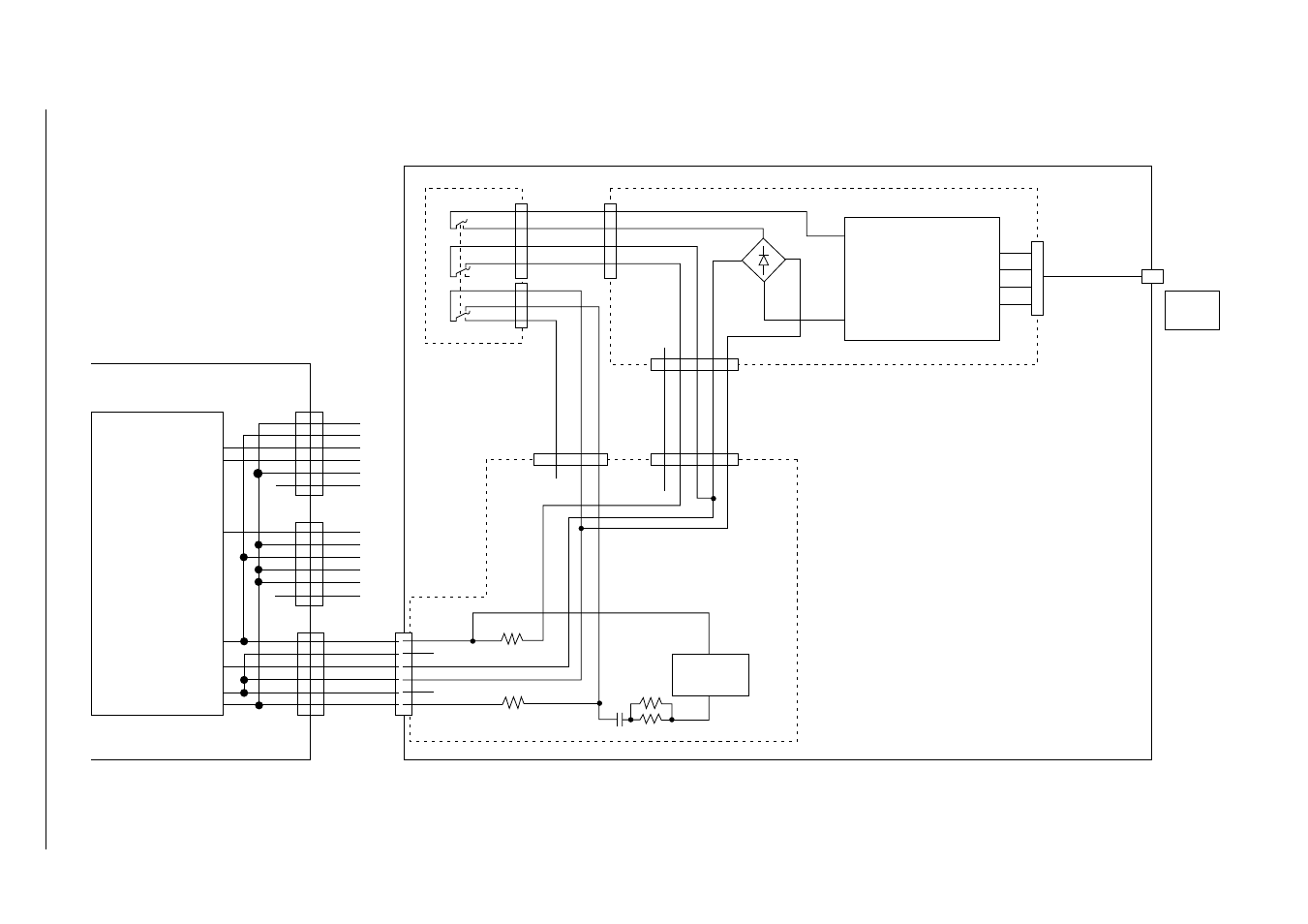 Line tel-2 tel-1, L1 l2 l2 l1, Speech circuit | Ntif | Oki B4100 User Manual | Page 501 / 637