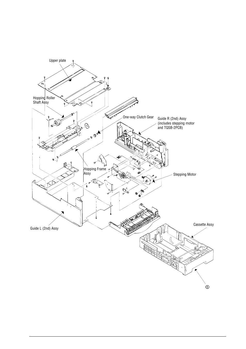 2 parts layout | Oki B4100 User Manual | Page 605 / 637