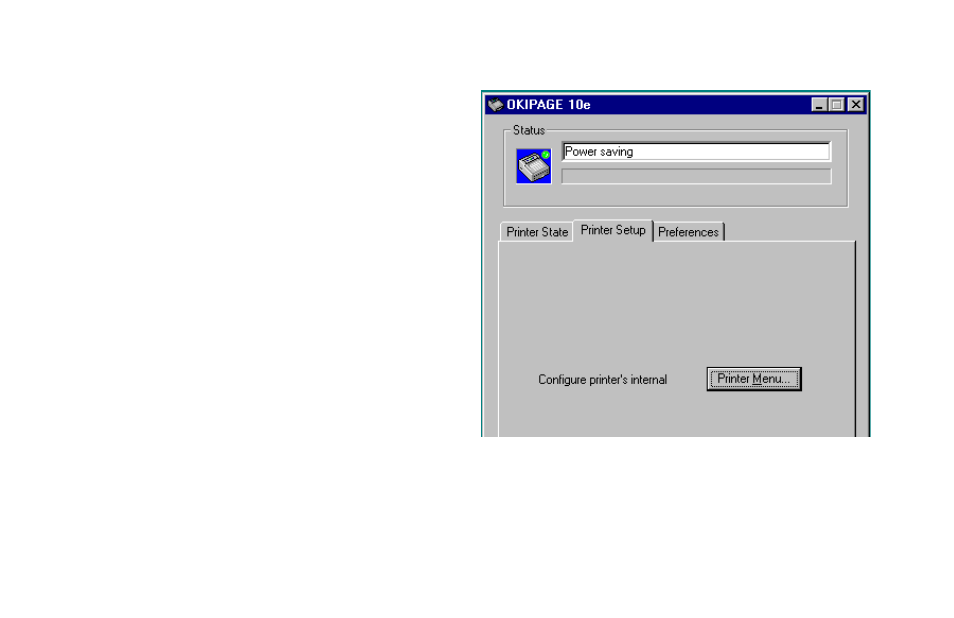 Changing the menu settings, Using the printer menu setup, Using | Operator panel, on-screen | Oki 10e User Manual | Page 14 / 46