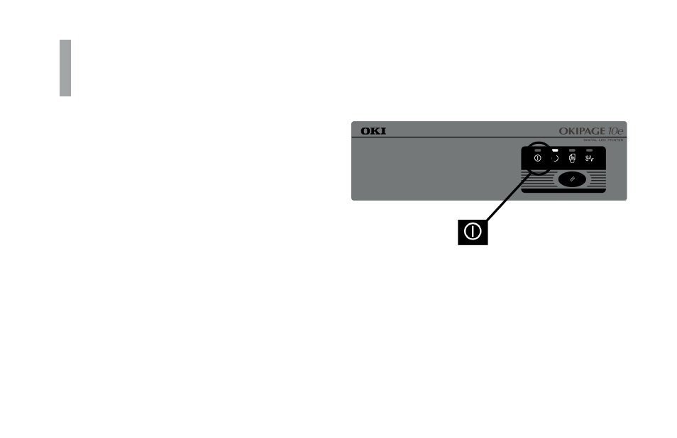 Operating your printer, Using the front operator panel, Front operator panel | Overview | Oki 10e User Manual | Page 7 / 46