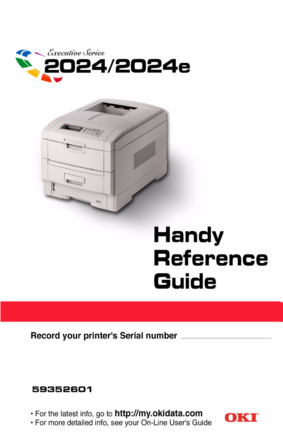 Oki 2024 User Manual | 45 pages