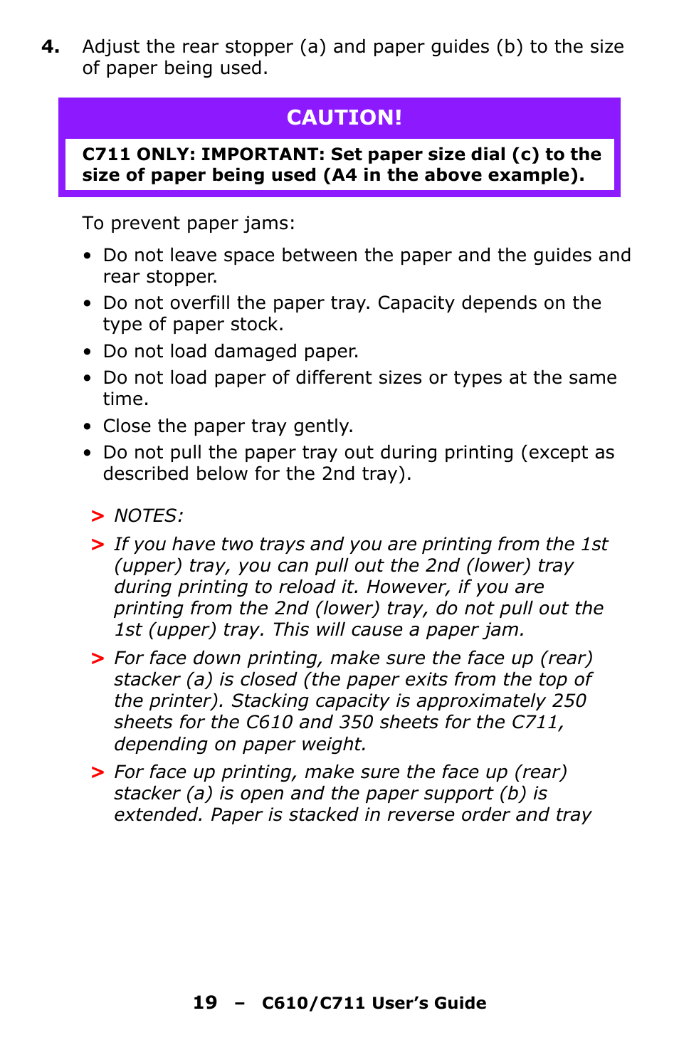 Oki C610 User Manual | Page 19 / 109