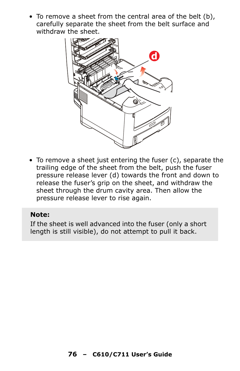 Oki C610 User Manual | Page 76 / 109