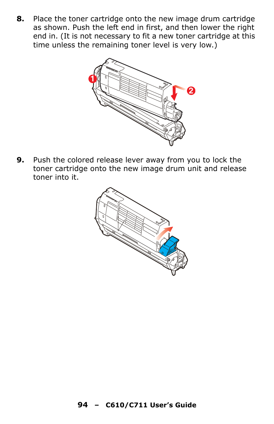 Oki C610 User Manual | Page 94 / 109