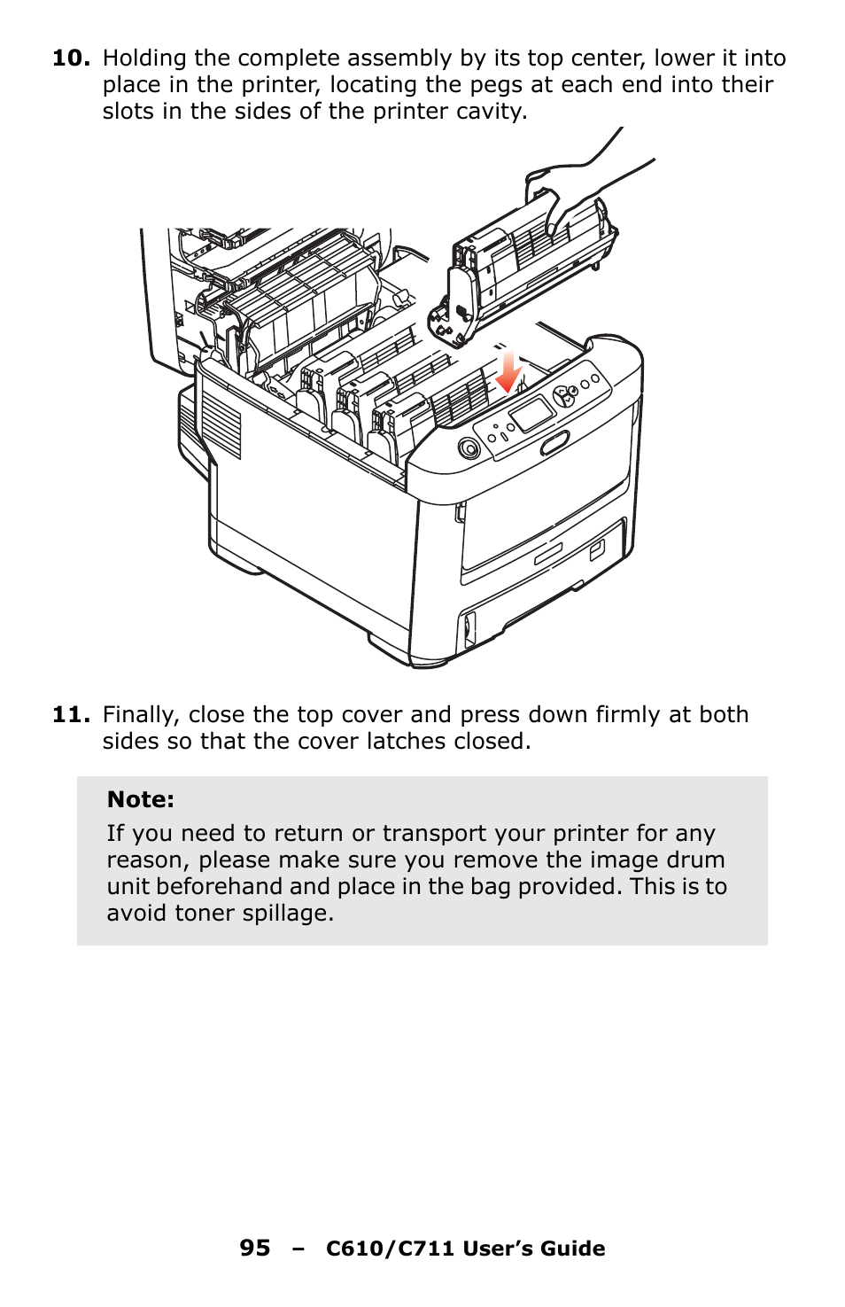 Oki C610 User Manual | Page 95 / 109