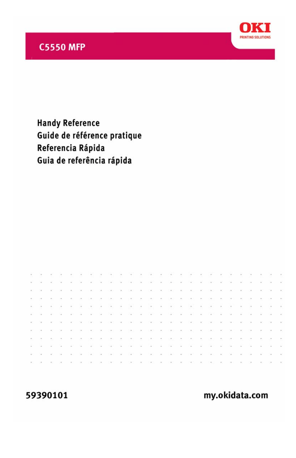 Oki C5550 MFP User Manual | 167 pages