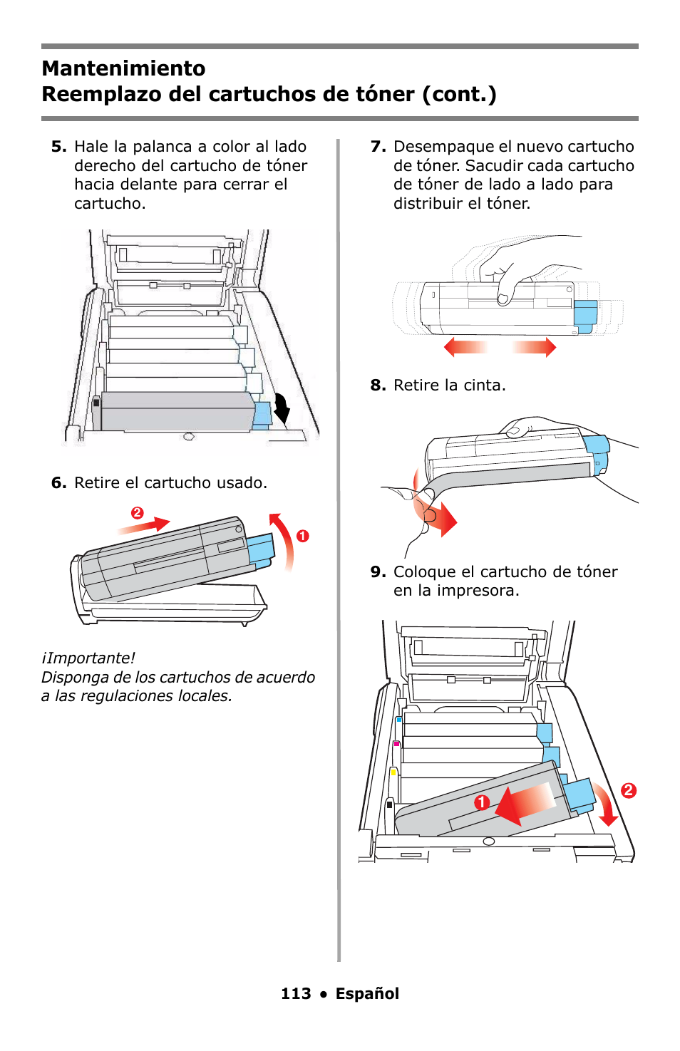 Oki C5550 MFP User Manual | Page 113 / 167