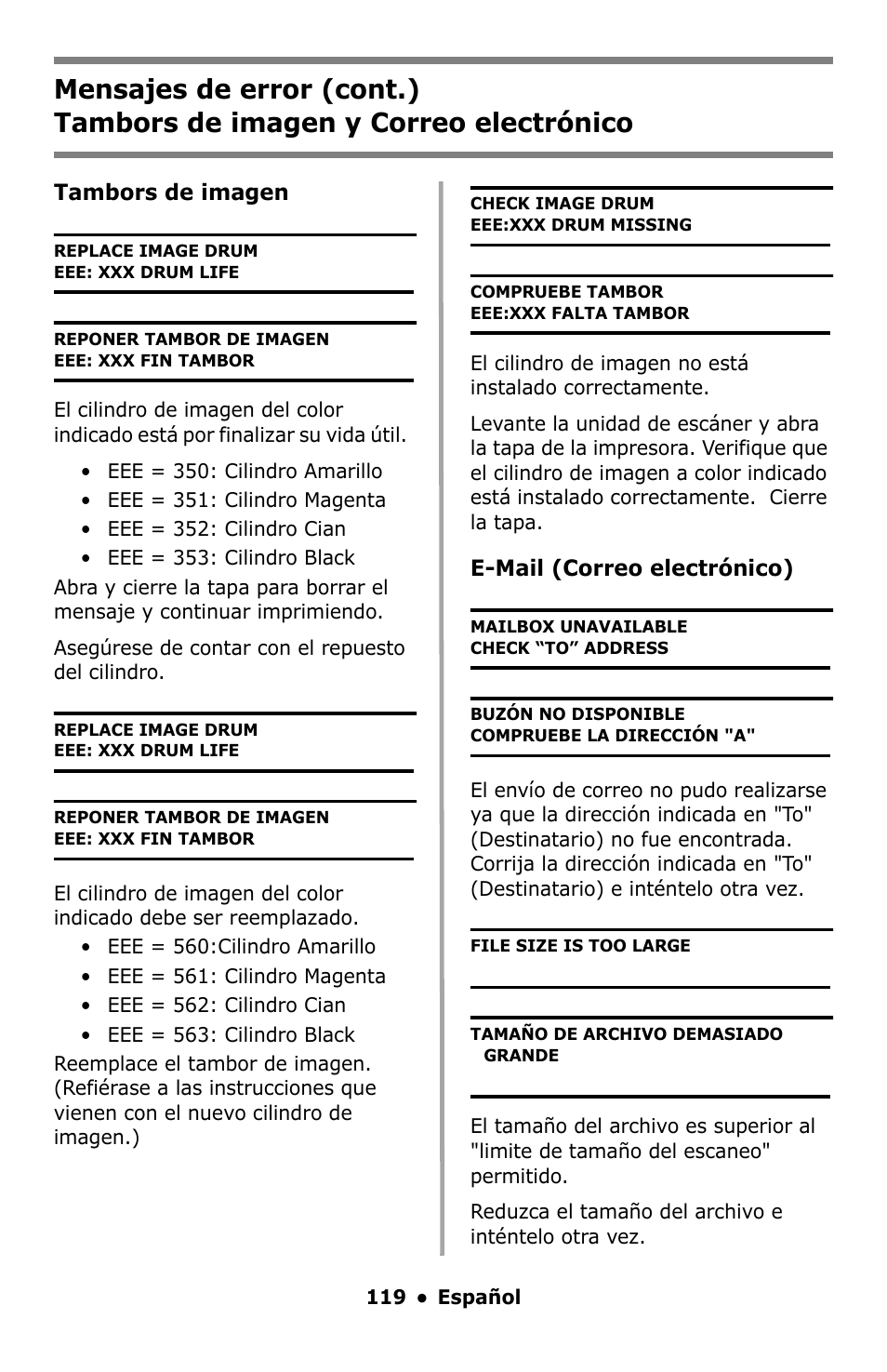 Oki C5550 MFP User Manual | Page 119 / 167