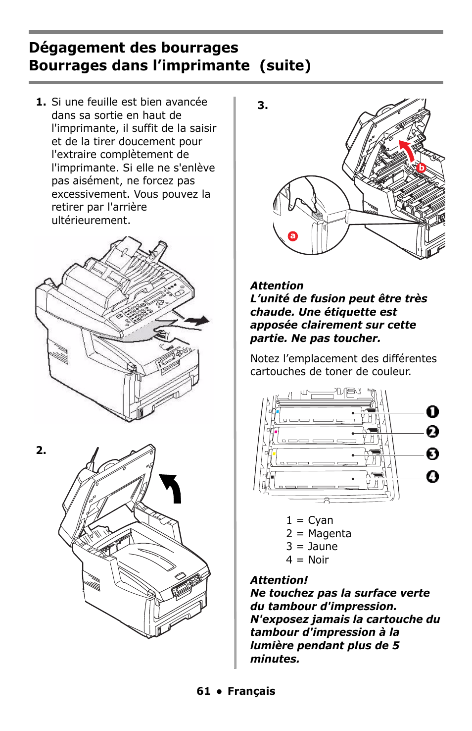 Oki C5550 MFP User Manual | Page 61 / 167