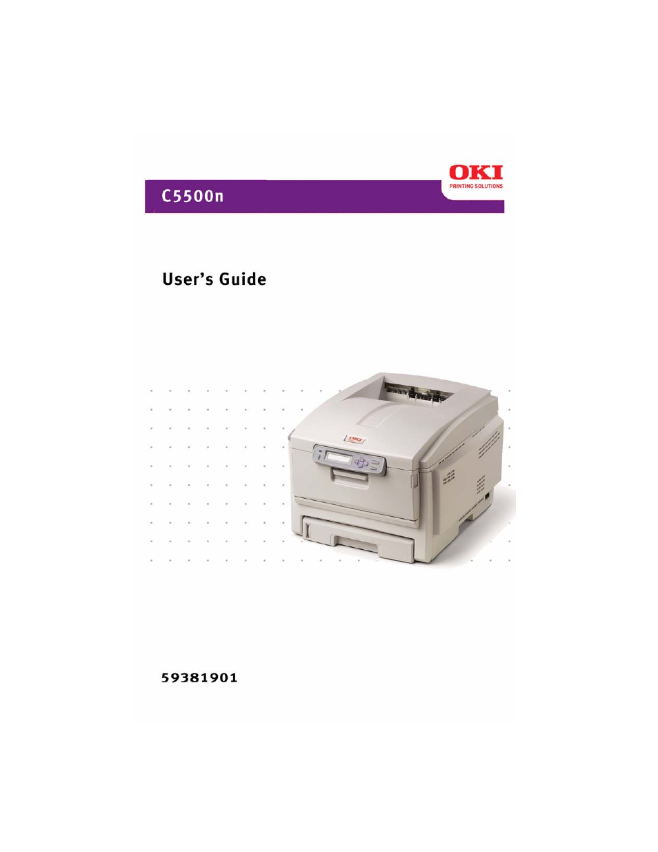 Oki C 5500n User Manual | 250 pages