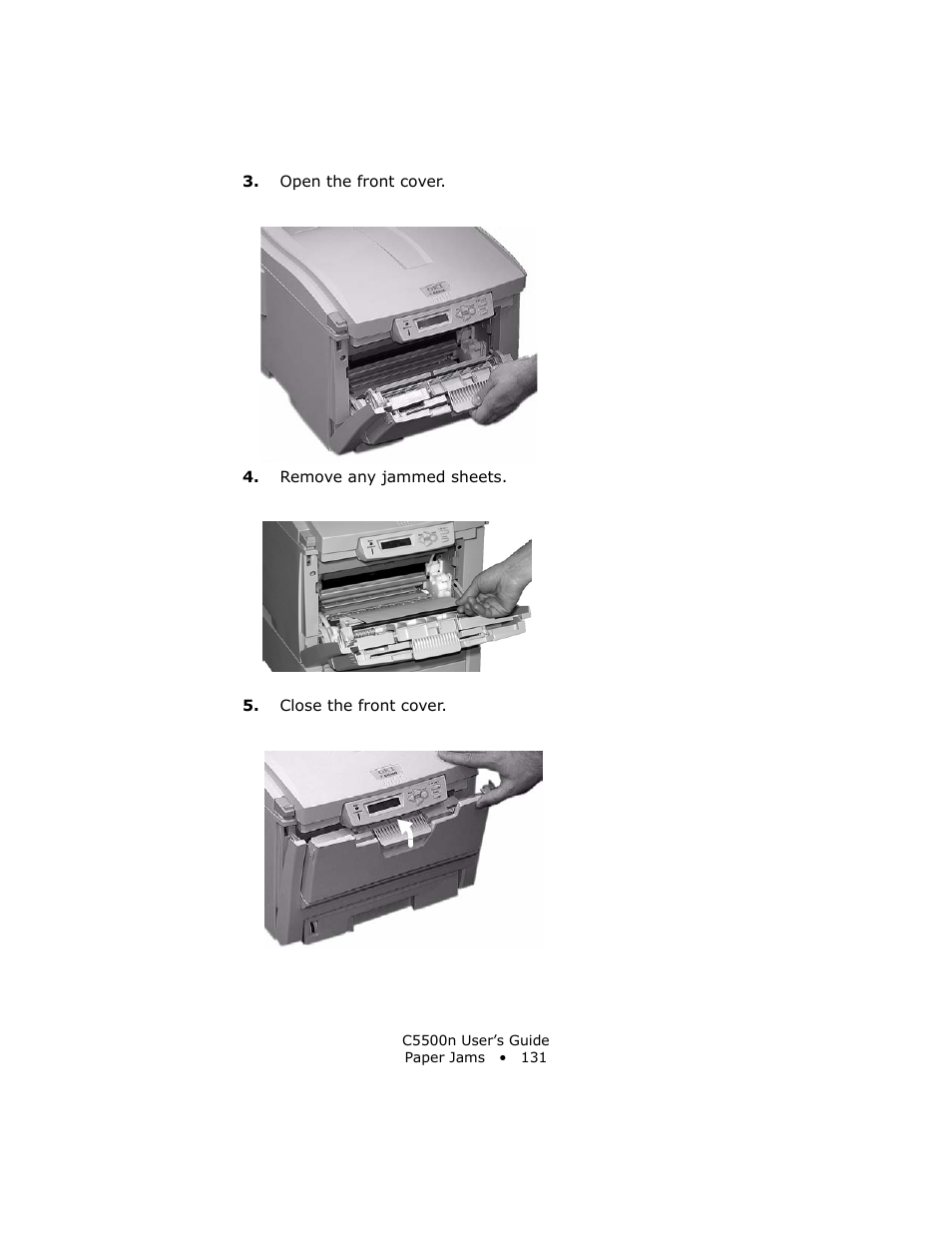 Oki C 5500n User Manual | Page 131 / 250