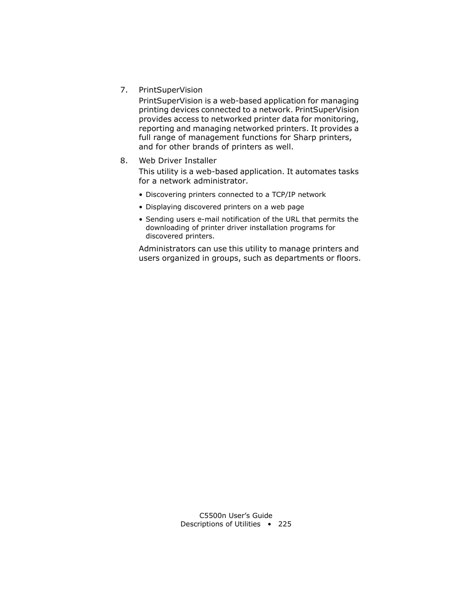 Oki C 5500n User Manual | Page 225 / 250