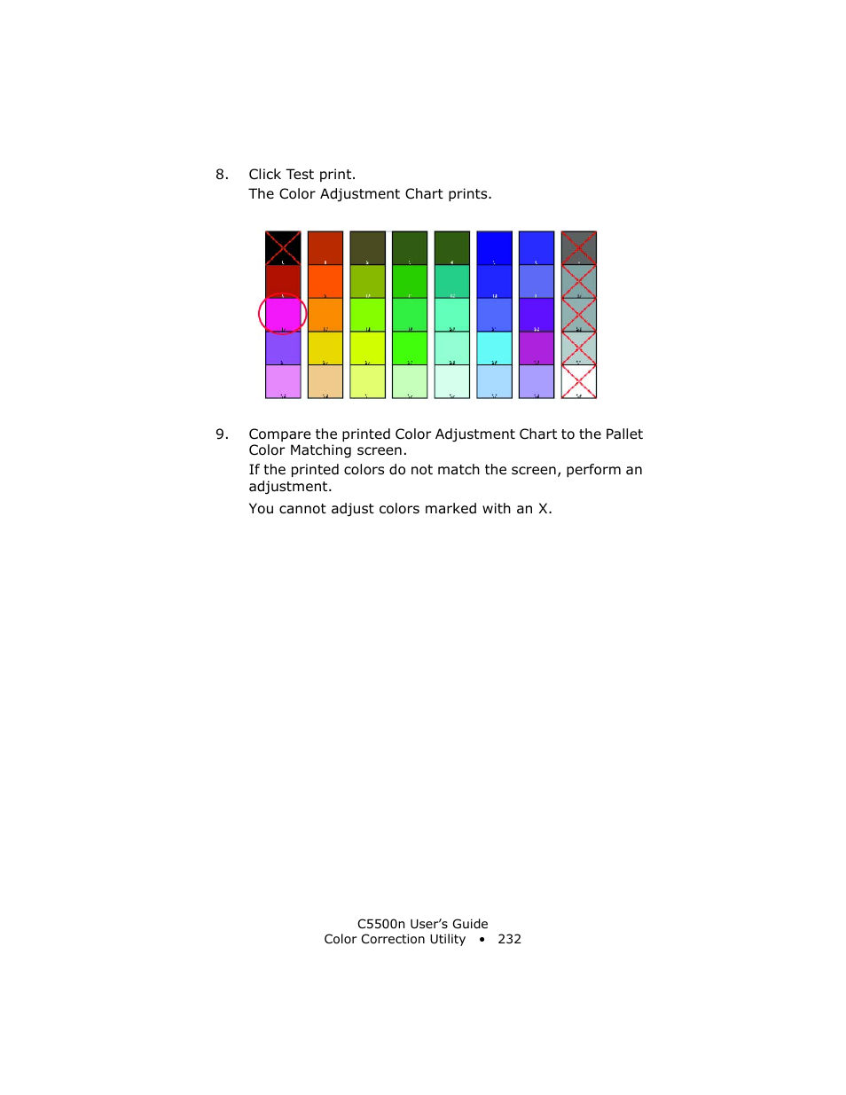 Oki C 5500n User Manual | Page 232 / 250