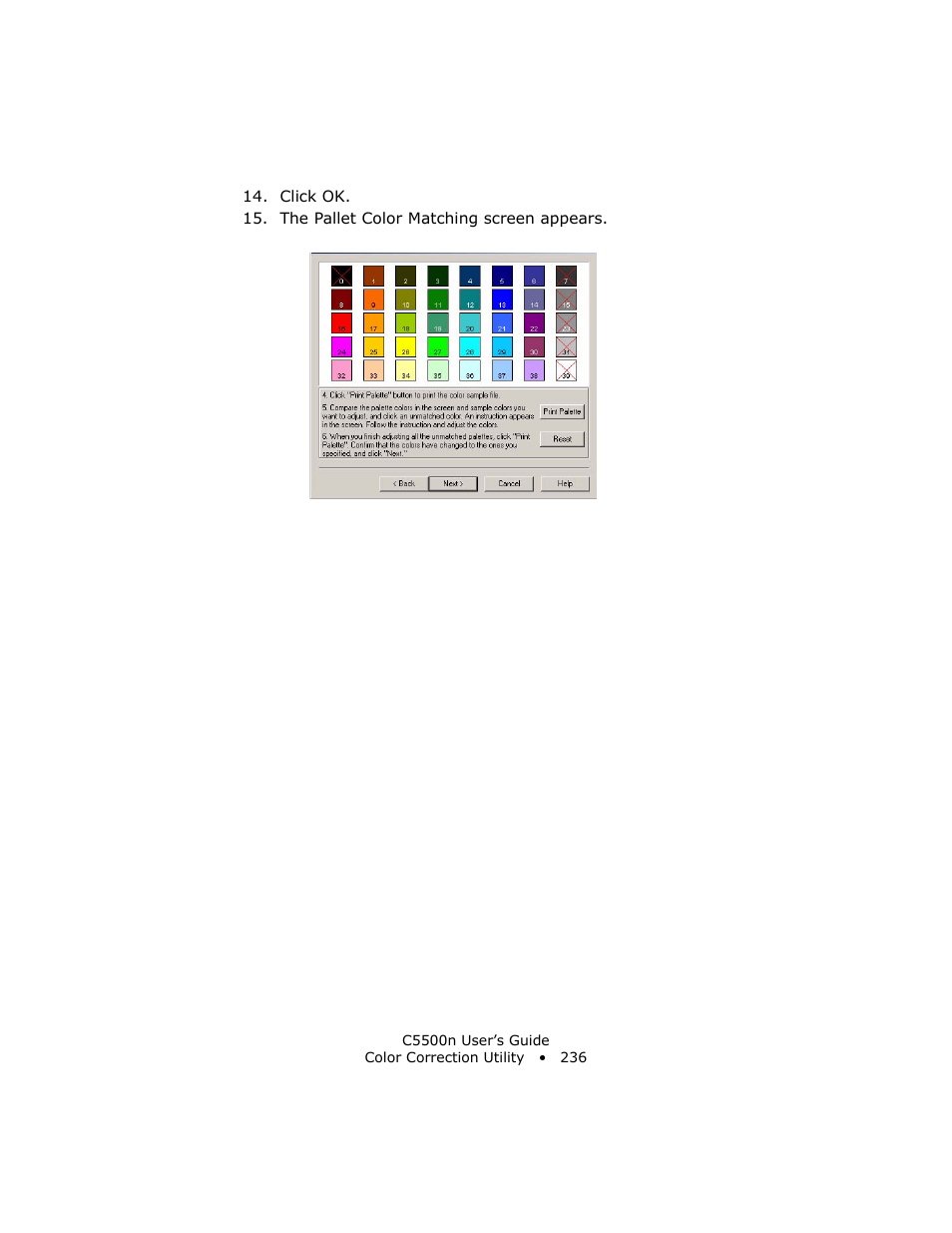 Oki C 5500n User Manual | Page 236 / 250