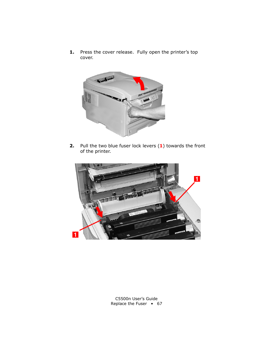 Oki C 5500n User Manual | Page 67 / 250