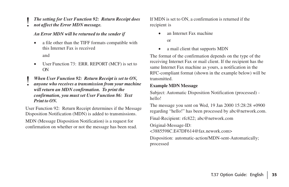 Oki FAX 5780 User Manual | Page 35 / 114
