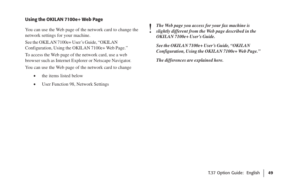 Oki FAX 5780 User Manual | Page 49 / 114