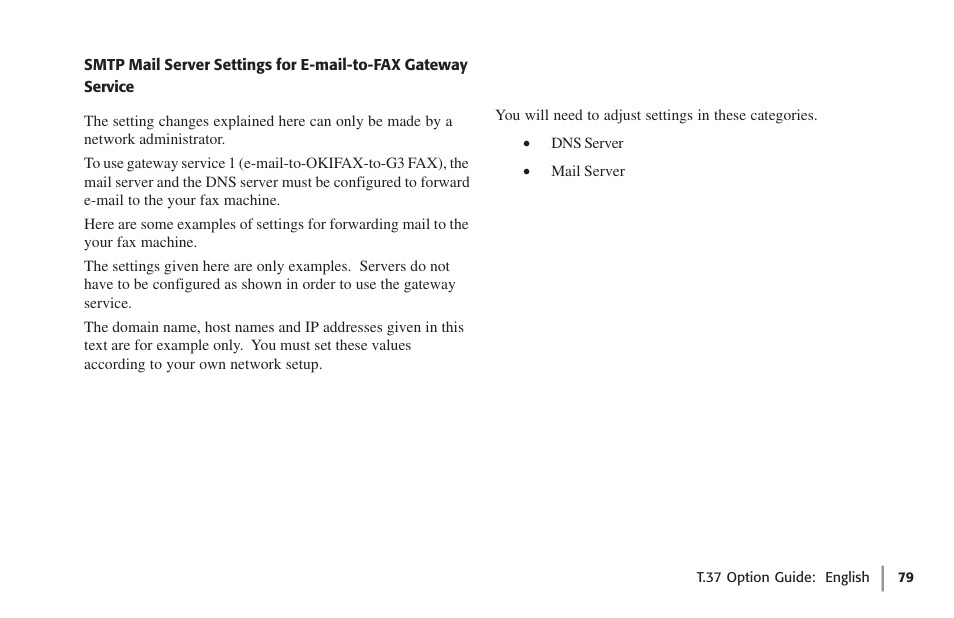 Oki FAX 5780 User Manual | Page 79 / 114