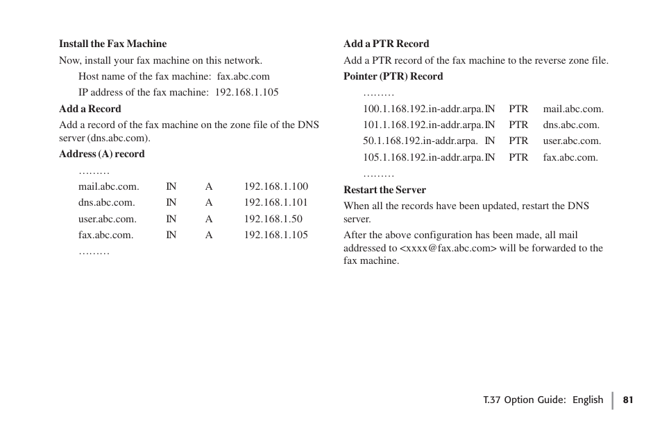 Oki FAX 5780 User Manual | Page 81 / 114