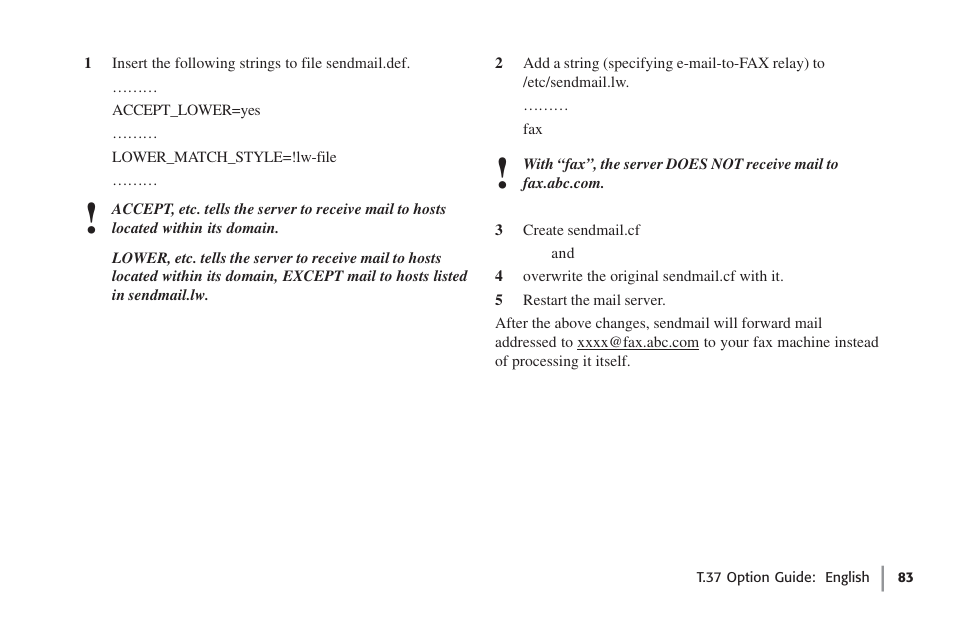 Oki FAX 5780 User Manual | Page 83 / 114
