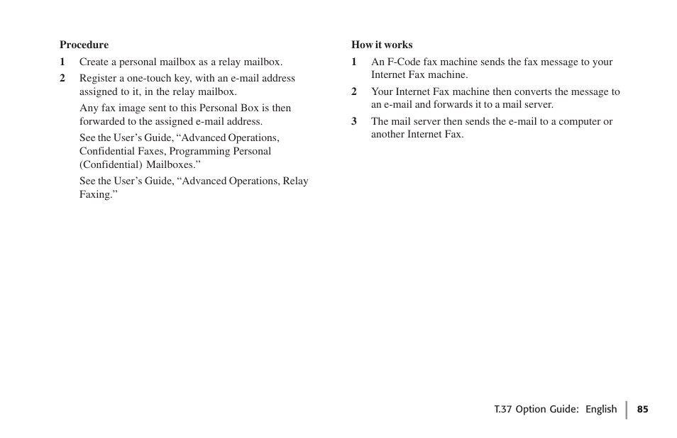 Oki FAX 5780 User Manual | Page 85 / 114